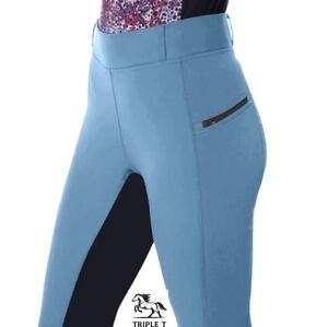 New Womens M breeches with full leg grip